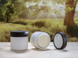 Jar WOODY 100 ml with wooden lid *STOCK CLEARANCE*