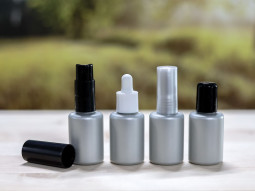 DEMIR 15 ml Plastic Bottle, Silver-grey // Made of Plastic *SALE*
